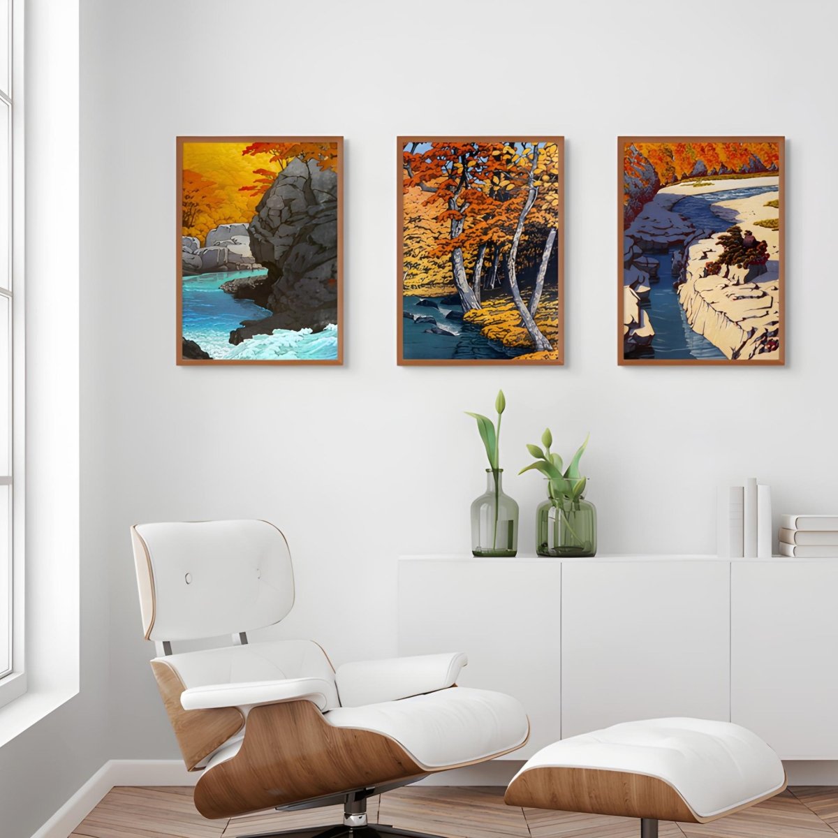 Póster de Arte - Conjunto Especial 'Esplendor de Otoño' - Ala Japonesa