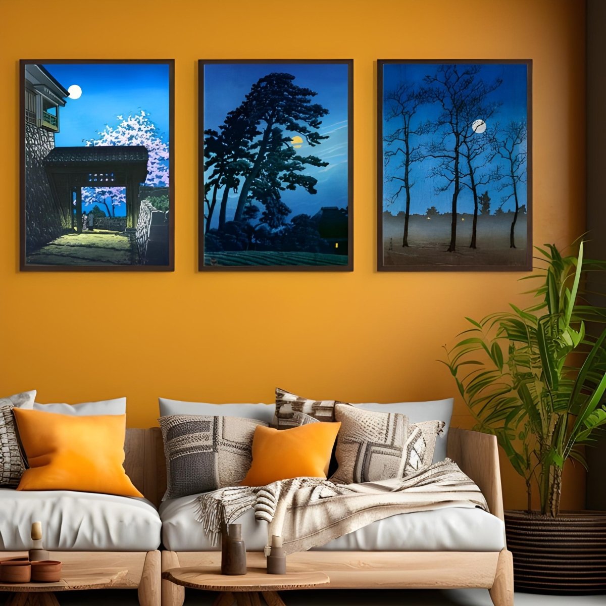 Póster de Arte - Conjunto Especial 'Luna Serenata' - Ala Japonesa