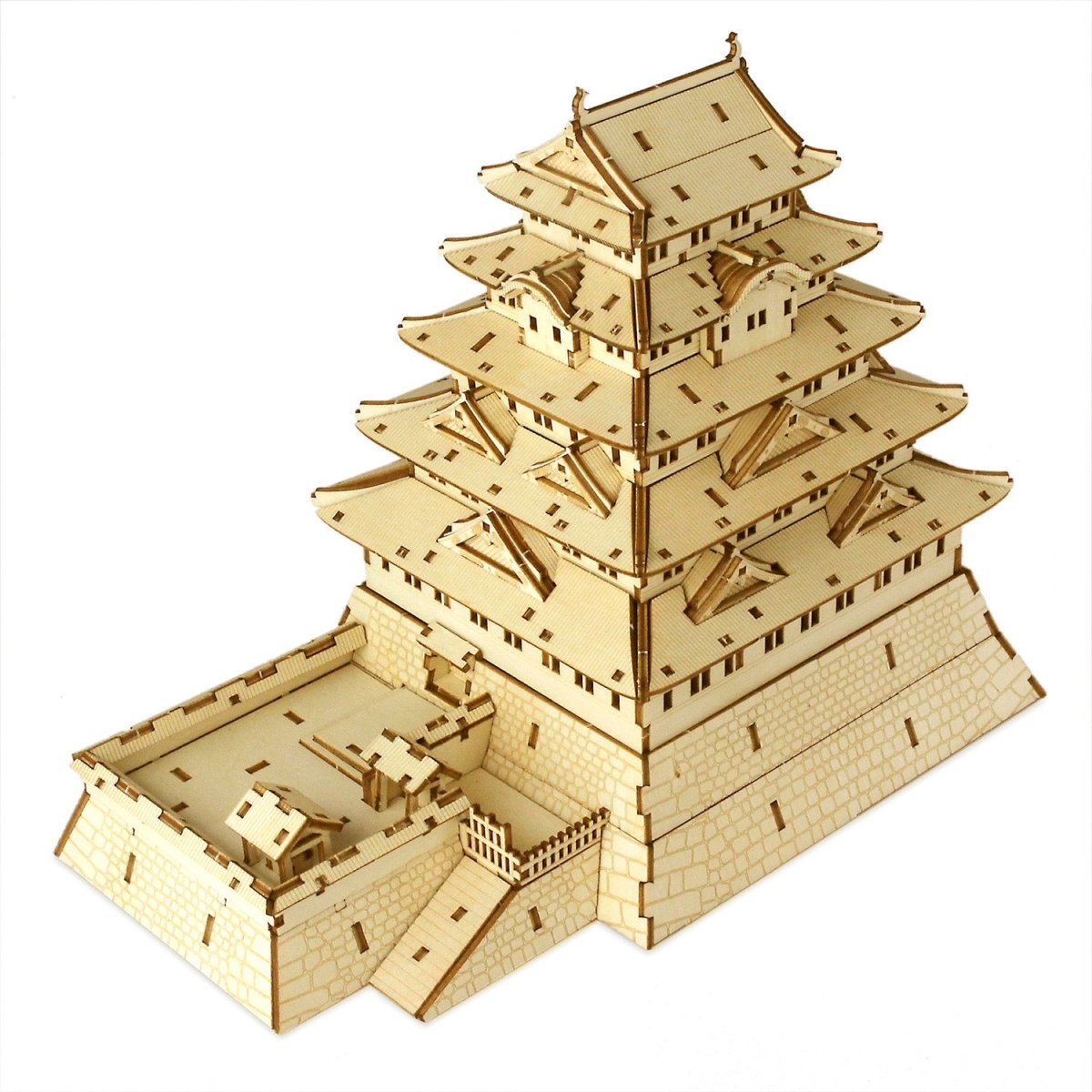 El Castillo de Edo - Rompecabezas 3D de Arte - Ala Japonesa