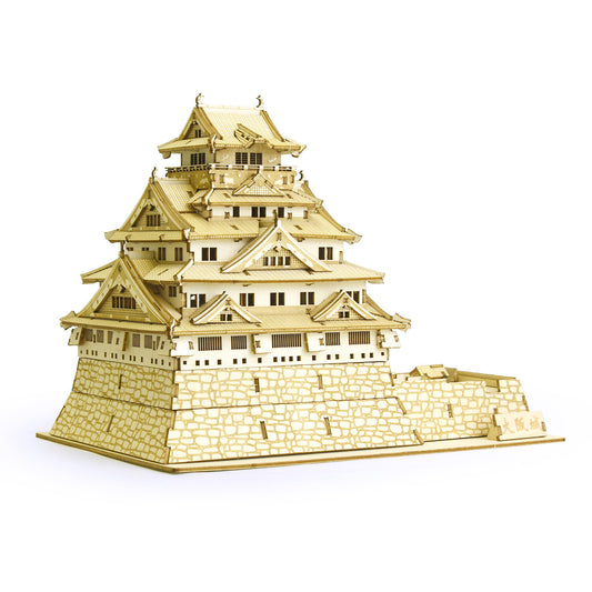 El Castillo de Osaka - Rompecabezas 3D de Arte - Ala Japonesa 