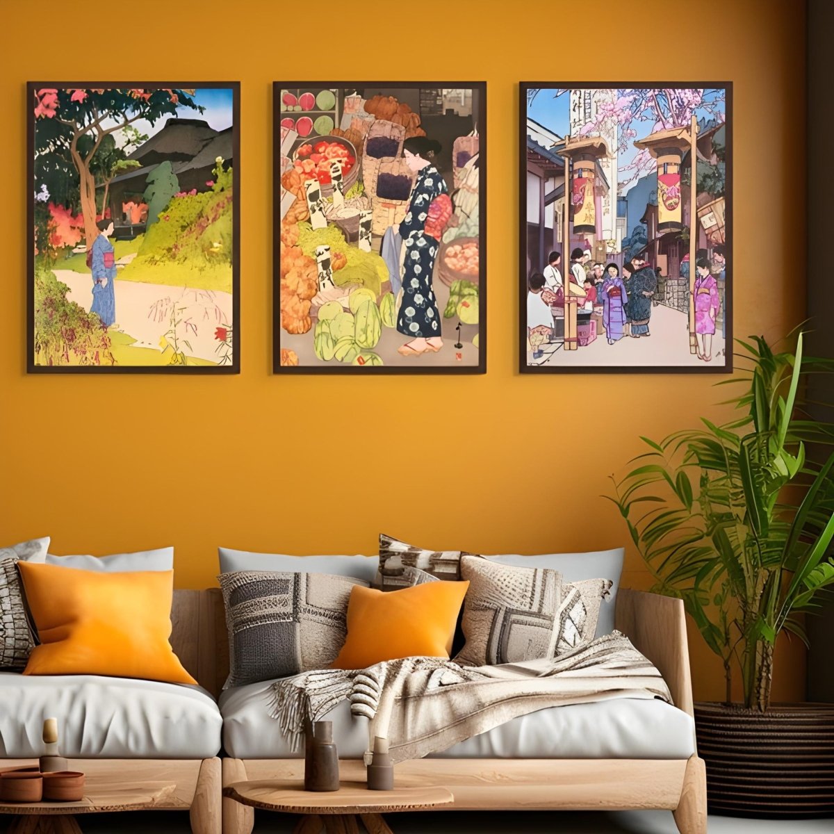 Póster de Arte - Conjunto Especial 'Esencia Japonesa' - Ala Japonesa
