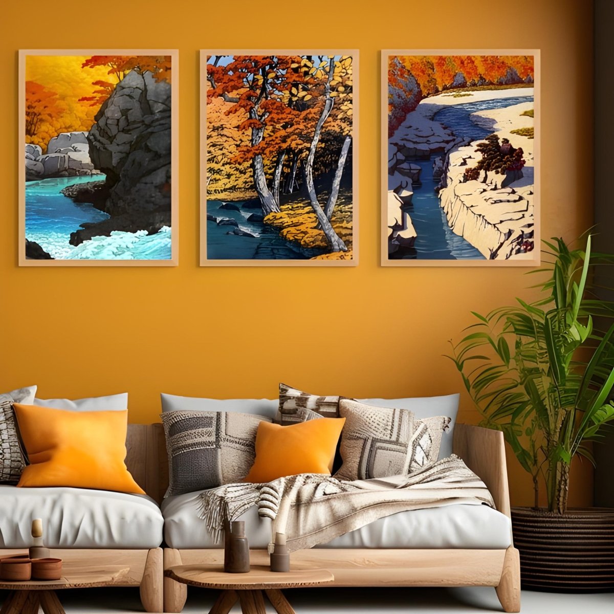 Póster de Arte - Conjunto Especial 'Esplendor de Otoño' - Ala Japonesa