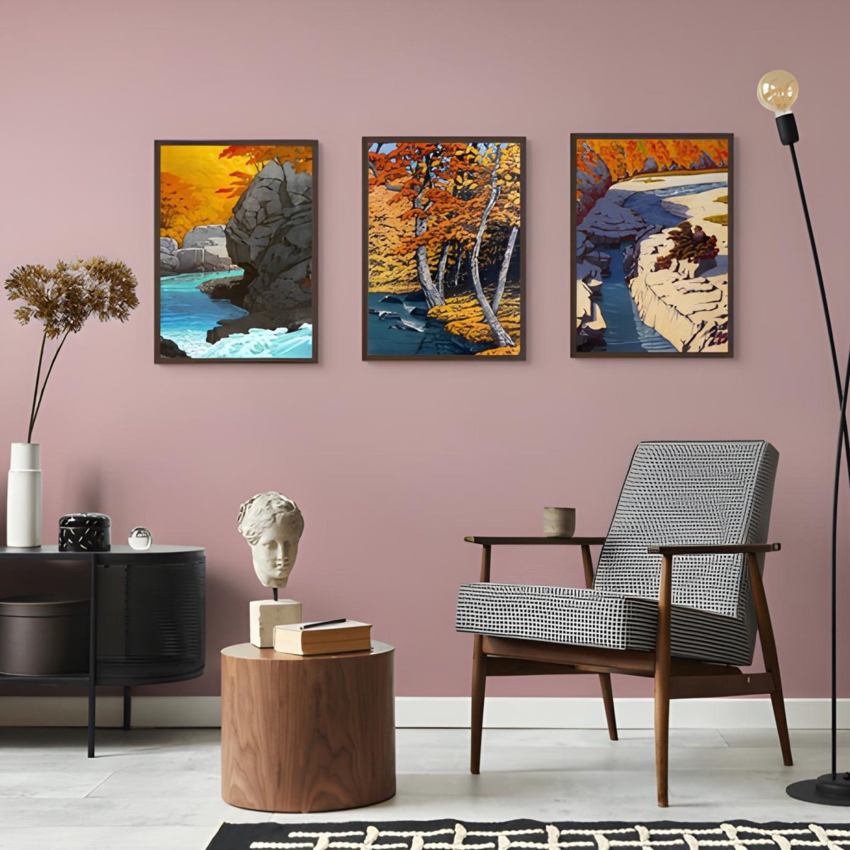 Póster de Arte - Conjunto Especial 'Esplendor de Otoño' - Ala Japonesa