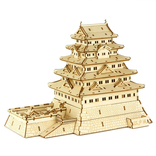 El Castillo de Edo - Rompecabezas 3D de Arte - Ala Japonesa