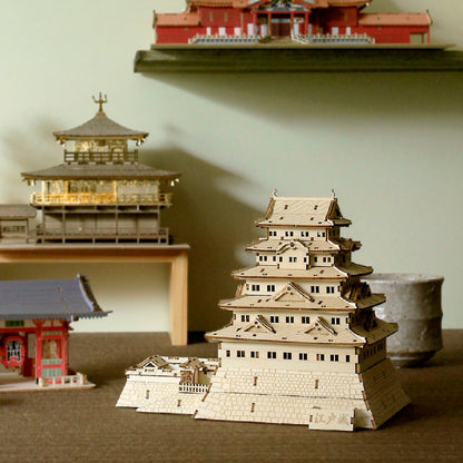 El Castillo de Edo - Rompecabezas 3D de Arte - Ala Japonesa