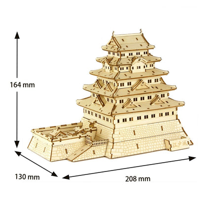 El Castillo de Edo - Rompecabezas 3D de Arte - Ala Japonesa