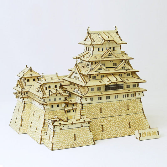 El Castillo de Himeji - Rompecabezas 3D de Arte - Ala Japonesa