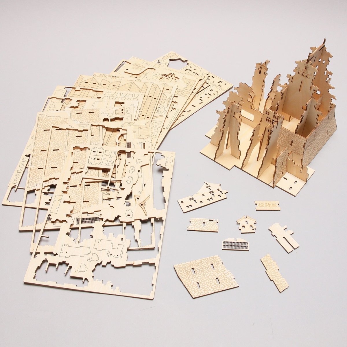 El Castillo de Himeji - Rompecabezas 3D de Arte - Ala Japonesa