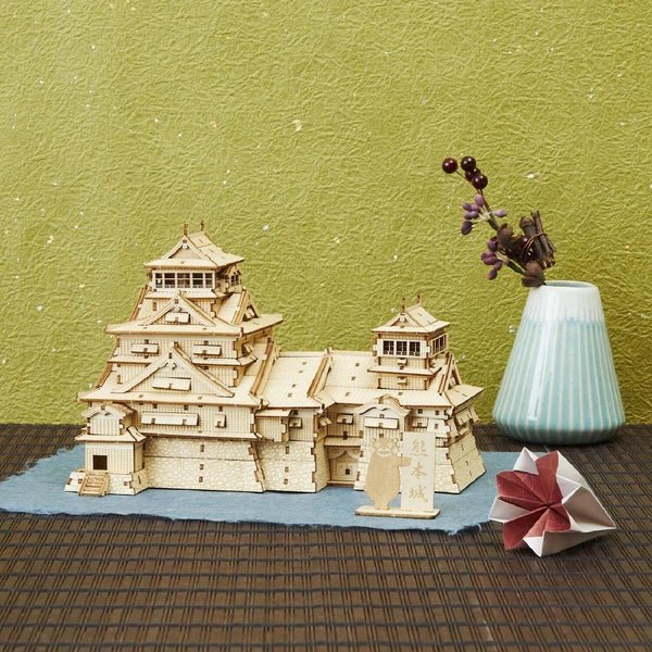 El Castillo de Kumamoto - Rompecabezas 3D de Arte - Ala Japonesa