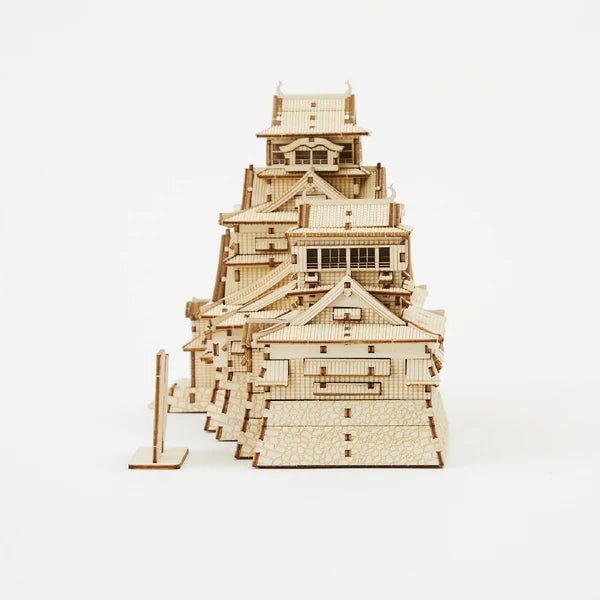 El Castillo de Kumamoto - Rompecabezas 3D de Arte - Ala Japonesa