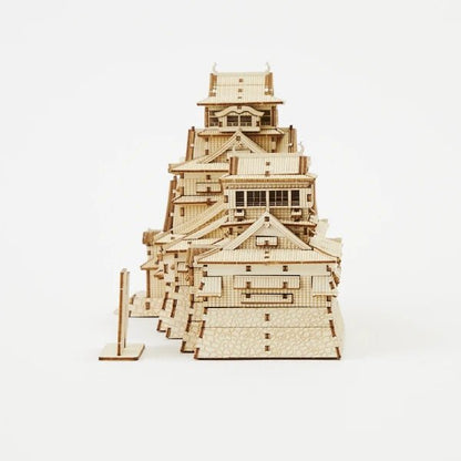 El Castillo de Kumamoto - Rompecabezas 3D de Arte - Ala Japonesa