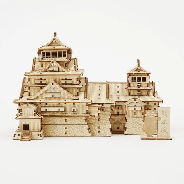 El Castillo de Kumamoto - Rompecabezas 3D de Arte - Ala Japonesa
