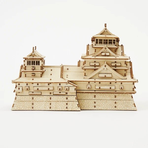 El Castillo de Kumamoto - Rompecabezas 3D de Arte - Ala Japonesa