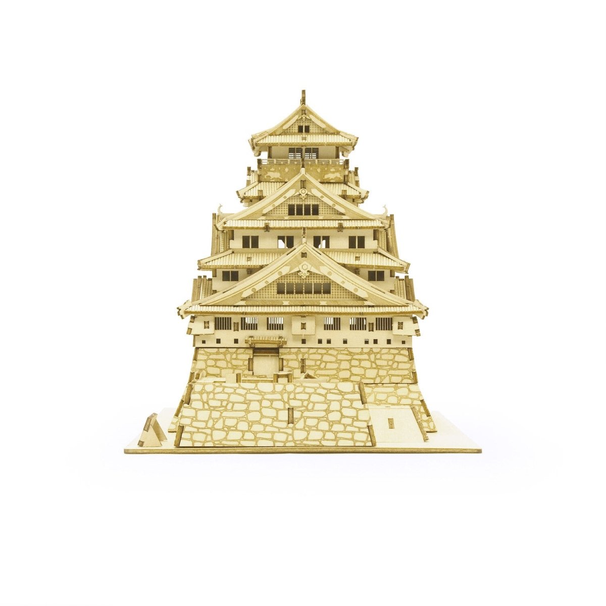 El Castillo de Osaka - Rompecabezas 3D de Arte - Ala Japonesa