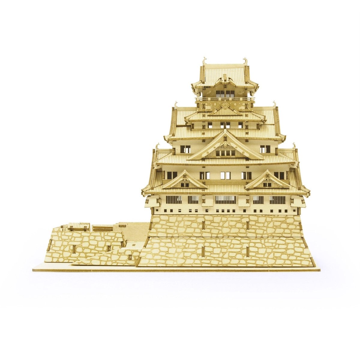 El Castillo de Osaka - Rompecabezas 3D de Arte - Ala Japonesa