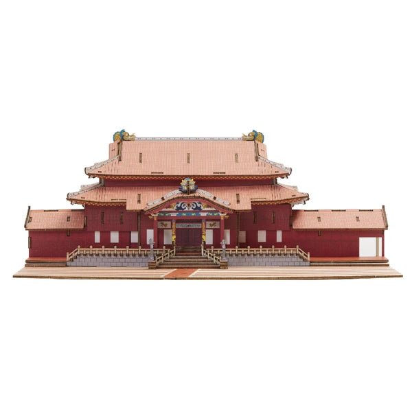 El Castillo de Shuri - Rompecabezas 3D de Arte - Ala Japonesa