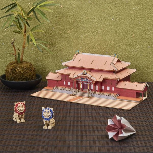 El Castillo de Shuri - Rompecabezas 3D de Arte - Ala Japonesa