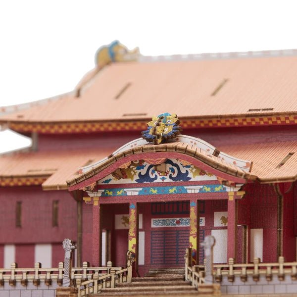 El Castillo de Shuri - Rompecabezas 3D de Arte - Ala Japonesa