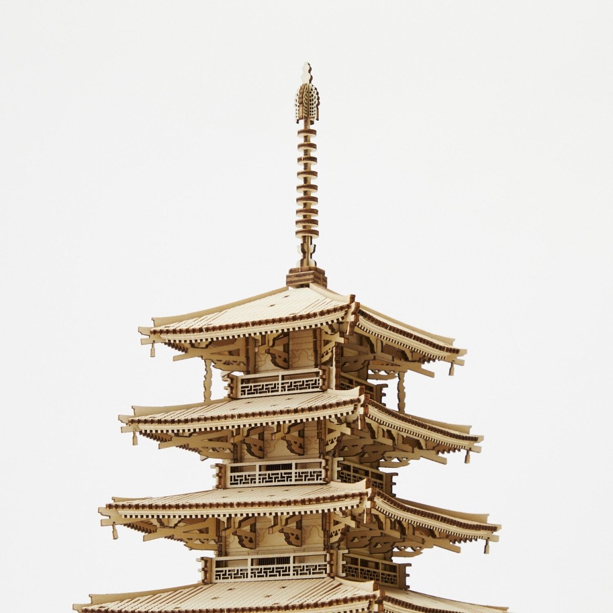 La pagoda de cinco pisos - Rompecabezas 3D de Arte - Ala Japonesa