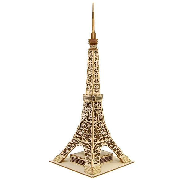 La Torre de Tokio - Rompecabezas 3D de Arte - Ala Japonesa