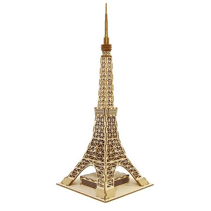 La Torre de Tokio - Rompecabezas 3D de Arte - Ala Japonesa