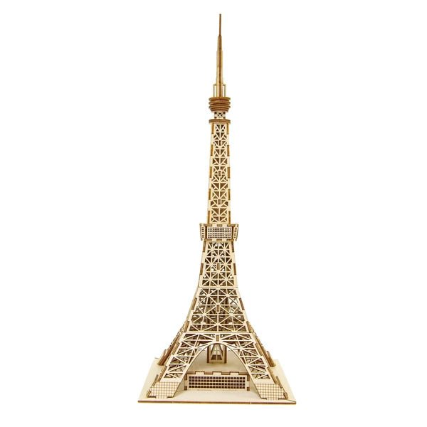 La Torre de Tokio - Rompecabezas 3D de Arte - Ala Japonesa